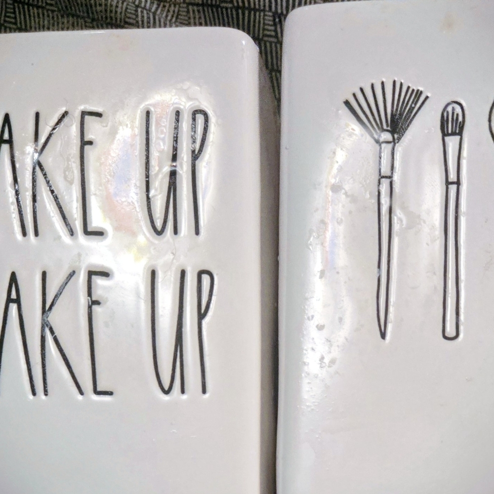 Makeup Brush Set - White Rae Dunn